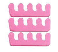 Zerodeko 20pcs Soft Foam Sponge Toe Separators for Pedicure and Nail Art Applied to Shape Natural Nails and Prevent Touch and Manicure Tools