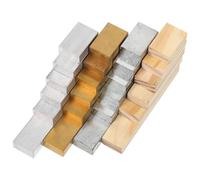 Zerodeko 24pcs Rectangular Density Blocks Set for Physics Science Education - Precision Multi-material Classroom Lab Kit for Density Concept Learning and Science Experiments