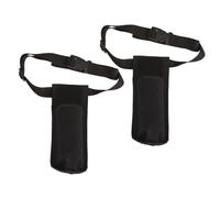 Zerodeko 2Pcs Adjustable Essential Oil Waist Bag Thickened Protective Massager Storage Holder for Masseur Bottle Carrying Pouch Convenient and Stable Design
