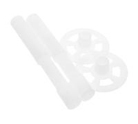 Zerodeko 2pcs Adjustable Pickling Jar Press Plates Vegetable Fermentation Tools White Fermenting Food Press Suitable for Sauerkraut and Home Use
