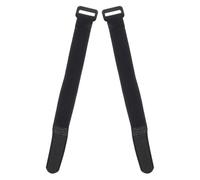 Zerodeko 2pcs Black Nylon Rooster Collar Noise Control Strap for Poultry, Easy to Use No Crow Chicken Neckband to Keep Rooster Quiet on Farm