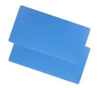 Zerodeko 2pcs Blue Eva Yoga Knee Pad Cushion Non-Slip Supple Exercise Pad for Elbow and Sit Bones Easy to Carry for Home Pilates and Gardening