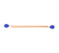 Zerodeko 2Pcs Blue Marimba Hammers Drum Mallets with Wool Head, Solid and Stable Structure, Safe to Use, Made of Polyester and Wood, for Percussion Instruments and Rhythm Playing