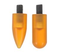Zerodeko 2pcs Car Dent Knock down Heads M6 Metal Rubber Tap down Tool | Auto Body Repair Tools for DIY Car Repair, Universal Fit, Reliable Leveling, Seamless Restoration