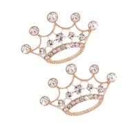 Zerodeko 2pcs Car Vent Clips Cute Air Freshener for Car Decoration Durable Perfume Clips for Aromatherapy Stylish Crown Design for Vehicle Office Home Use