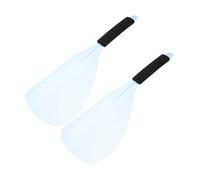 Zerodeko 2pcs Clear Hair Spray Shield for Hairdressing Protective Face Cover Blue Haircut Splash Guard Barber Styling Tool