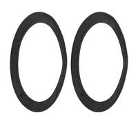 Zerodeko 2pcs Electric Meat Grinder Replacement Rubber Anti-Slip Gasket Ring for 5l Mincer Commercial and Home Use Meat Grinder Attachment Nut