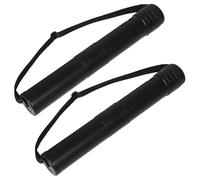 Zerodeko 2pcs Extendable Drawing Tube PE Storage for Art Supplies Adjustable Poster Document Holder for Artists and Students with Compact Design