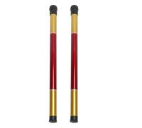 Zerodeko 2pcs Fiberglass Conducting Baton Storage Tubes Container Holder Organizer for Band Music Conductor Sticks with Protective Bamboo Sleeve for Orchestra Use