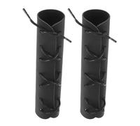 Zerodeko 2pcs French Horn Hand Protectors Pu Material Easy to Use Black Horn Hand Wraps Protection against Dirt and Damage for Musical Instrument