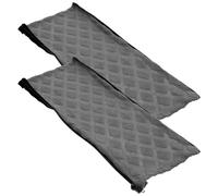 Zerodeko 2pcs Gaming Chair Rest Cover Armrest Sleeve 15.72x2.75x0.39in Skin Friendly Simple Color Design Easy to Match Housewarming Gift for Office Chair Armrest