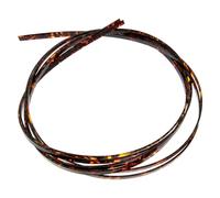 Zerodeko 2Pcs Guitar Binding Purfling Strips Plastic Acoustic Classical Guitar Decorative Accessory Thin Flexible Strips for Luthier Repair and