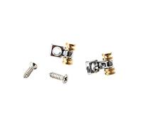 Zerodeko 2pcs Guitar String Buckle Roller String Tree for Electric Guitar Accessories Fixator Guides for Bass Ukulele Acoustic Retainer Bar