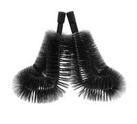 Zerodeko 2pcs Gutter Cleaning Brushes for Residential and Commercial Use, High Efficiency Easy Operation with Sturdy Pp and Stainless Steel Material, Multi-Angle Roof Gutter Cleaning Tool