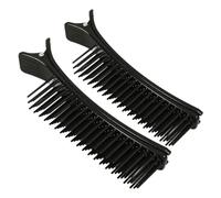 Zerodeko 2pcs Hair Curling Clips Hot Roller Grips Styling Clips for Curling Hair Hairdressing Tool Use at Home Professional Salon