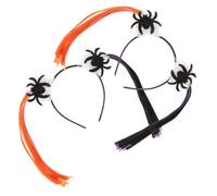 Zerodeko 2pcs Halloween Pumpkin Hairbands for Creative Headband Festival Accessories Comfortable Party Decoration Props for Boys