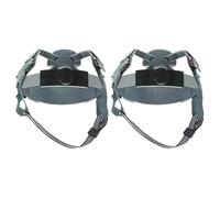 Zerodeko 2pcs Hard Hat Suspension Replacement Liners for Helmet, Breathable Adjustable Design with Abs Nylon Sponge Material, for Construction and Rail Transit Head Protection