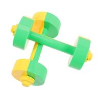 Zerodeko 2Pcs Interactive Dumbbells for Physical Training and Circus Skills Smooth Polished Edges Safe for Flexible Exercise Weights for Boys