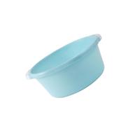Zerodeko 2pcs Medium Plastic Wash Basins Foot Soaking Household Washbasins Sky Blue for Bathroom and Personal Care