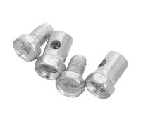 Zerodeko 2pcs Metal Brake Bolt Pin for Go Kart Throttle Cable Stops Replacement Stop Cable End Lock for Kart Motorcycle