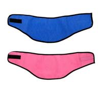 Zerodeko 2pcs Pet Cooling Ice Towel Scarf for Dogs and Cats, Pva Material, Dissipates Heat, Breathable Summer Cooling Accessory for Hot Weather Outdoor Use