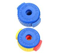 Zerodeko 2pcs Plastic Drum Universal Fixing Nuts for Cymbals Stand and Drum Easy to Install and Remove Sturdy Quick Release Cymbal Nuts