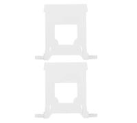 Zerodeko 2pcs Plastic Pushbutton Switch Bracket, Rail Mounting for 22mm D