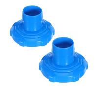 Zerodeko 2pcs Pool Vacuum Hose Adapter, Compatible with Intex B | Skimmer Connector Fitting, Pool Hose Connector Coupling for Above-Ground Pools Skimmer Surface Vacuum
