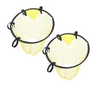 Zerodeko 2pcs Portable Youth Soccer Target Net for Accuracy Training with Nylon Material and Convenient Carry Design, for Indoor and Outdoor Target Practice to Shooting Skills