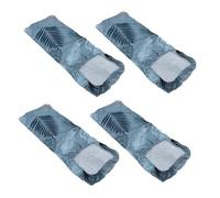 Zerodeko 2pcs Protective and Reusable Chair Caps Slipcover Made from Soft Milk Shreds Material, Decorative and Practical Chair Cover for Home Use, Fresh Style with Comfortable Fit