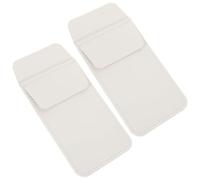 Zerodeko 2pcs Pu Leather Insert Type Pen Bags for Nurses and Doctors Small Portable Pen Storage Pouches with Pocket Protector Hospital Accessory for Medical Staff