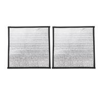 Zerodeko 2pcs Reptile Heat Mat with Reflective Aluminum Film and Pearl Cotton Material, Save Electricity and Keep Warm, for Turtle and Pet Nest on Cold Days