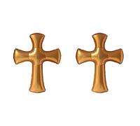 Zerodeko 2pcs Shower Cross Balloons Foil Baptism Decorations Vibrant Party Ornament for Birthdays Weddings Unique Photo Props for Celebrations