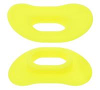 Zerodeko 2Pcs Silicone Diving Mouthpiece Regulator Lip Protector Non-Bite Flexible Scuba Snorkel Mouthpiece with Cold Water and Sting Protection for Diving