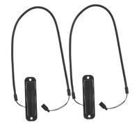Zerodeko 2pcs Stylus Pen Retractable Spring Lanyard with 40cm Rope and 6mm Ring, Touch Pen Holder Base for Tablet Drawing, Anti-lose Tether Strap for Journal and Office Use