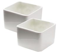 Zerodeko 2pcs Sugar Packet Holder Ceramic Tea Bag Bowl Sugar Bag Holder Holder Coffee Sugar Bowl Coffee Station Organizer for Home Restaurant