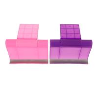 Zerodeko 2pcs Tablet Stand Foldable Tablet Holder Adjustable Abs Compact Desktop Phone and Bracket for Desk