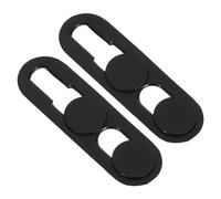 Zerodeko 2pcs Universal Webcam Covers Laptop Accessories Privacy Protection Slide Camera Cover with Abs Material Versatile Compatibility for Laptops and Smartphones