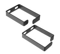 Zerodeko 2pcs Vertical Server Rack Cable Manager with Arc-shaped Channels and Secure Snaps, Metal Cable Organizer for Network Cabinets, Optimized for Dense Cabling and Recording Equipment