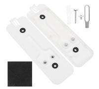 Zerodeko 2pcs White Doorbell Backplate Replacement with Installation Accessories Compatible with Blink Video Doorbell Anti-theft Mount for Home Security