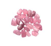 Zerodeko 3-4cm Pink Rose Quartz s Fake Luminous Fish Tank Tumbled Stones Crystal Love Stone 100g Pack for Home Indoor Fish Tank Flowerpot Decor