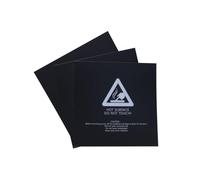 Zerodeko 3 Pcs 3d Printer Plate for Heatbed Heated Bed Build Surface 250x250mm Square Printing Build Platform Helps Filament Stick Multiple Use for 3d Printing