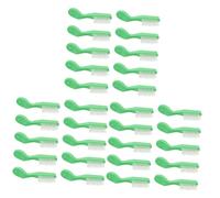 Zerodeko 30 Pcs Prison Toothbrush Lightweight Daily Tooth Brush with Soft Handle for Gentle Teeth and Gum Care Portable Oral Hygiene Accessories
