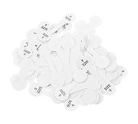 Zerodeko 300pcs Removable Self-Adhesive Jewelry Ring Tags Writable Small Decorative Label Stickers for Retail Stores, Home Vanity, and Jewelry Sorting (Size 6)