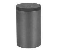 Zerodeko 30ml Graphite Crucible with Threaded Seal Lid for Metal Melting, Small High-Temperature Melting Pot for Gold Silver Copper Iron Casting, Jewelry Smelting Tool