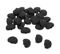 Zerodeko 30pcs Black Guitar Tuning Pegs for Acoustic and Electric Bass with Precision Tuning, User-friendly Plastic Machine Heads Knobs for Easy Installation and Sturdy Performance
