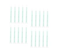 Zerodeko 30pcs Epoxy Filling Tube Mixing Nozzle Tips for Two Part Adhesive Resin Dispensing with Square Design Lightweight Practical DIY Tool Accessories