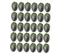Zerodeko 30pcs Imitation Olive Fruitful Decorate Fruits Olive Party Decorations Chic Olive Faux Olive Fruit Decor Lifelike Olive Artificial Olive Decoration Olive Decorations Plastic