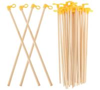 Zerodeko 30Pcs Lightweight Portable Lantern Handles for Paper Lanterns Outdoor Camping Party Lantern Poles Diy Supplies