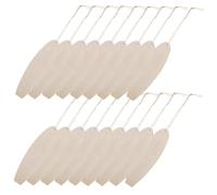 Zerodeko 30pcs Wooden Surfboard Cutouts for DIY Craft and Decorative Hanging Ornaments, Unfinished Wood Blanks with Colourful Design, for Sign Making and Doorplate Decoration